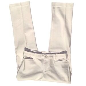 Christopher Banks White Women's size‎ 4 Cotton Blend Signature Slimming